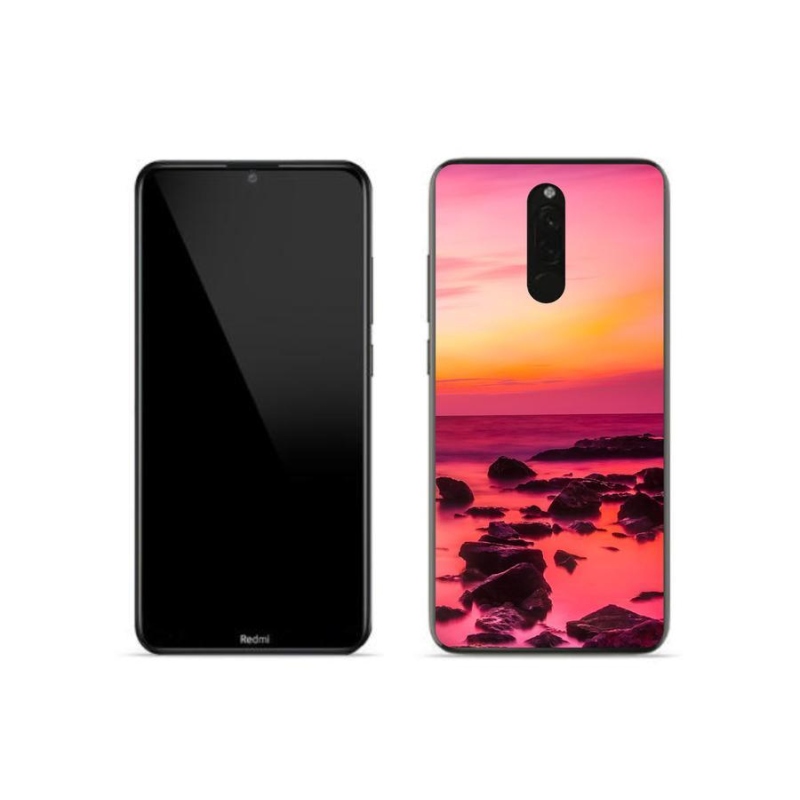 Gélový kryt mmCase na mobil Xiaomi Redmi 8 - more a žiara