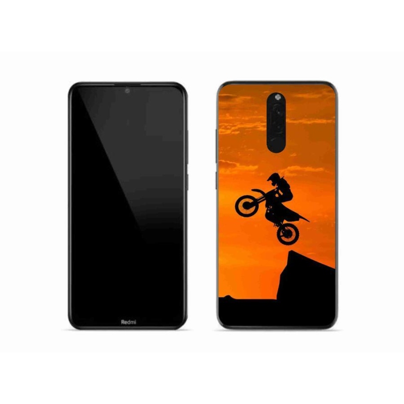Gélový kryt mmCase na mobil Xiaomi Redmi 8 - motocross