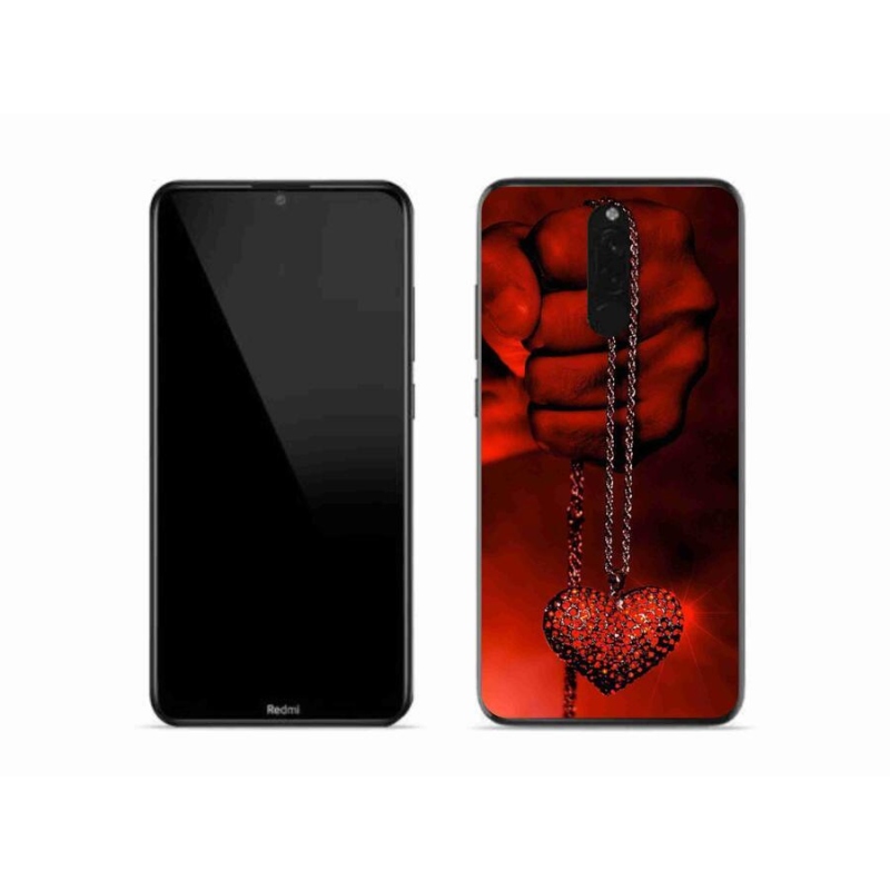 Gélový kryt mmCase na mobil Xiaomi Redmi 8 - náhrdelník