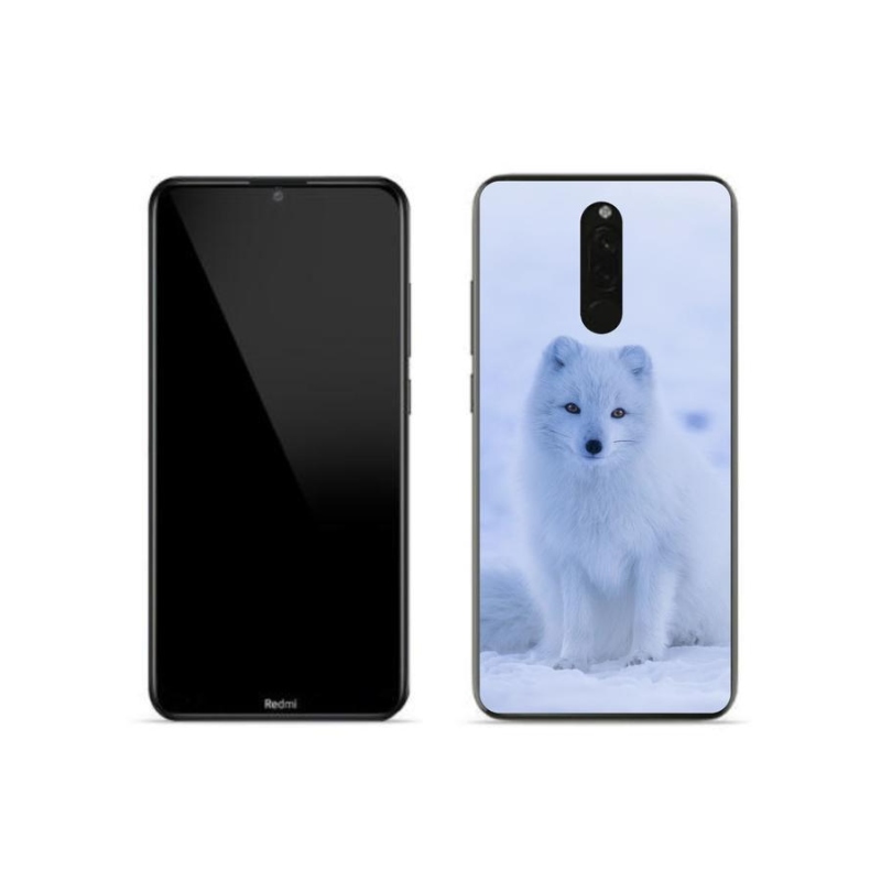 Gélový kryt mmCase na mobil Xiaomi Redmi 8 - polárna líška