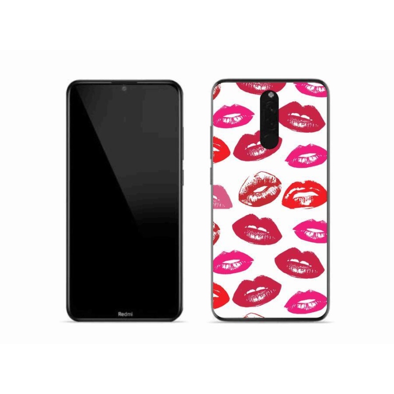 Gélový kryt mmCase na mobil Xiaomi Redmi 8 - pery