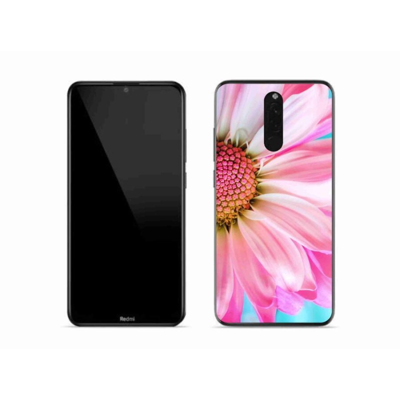 Gélový kryt mmCase na mobil Xiaomi Redmi 8 - ružová kvetina