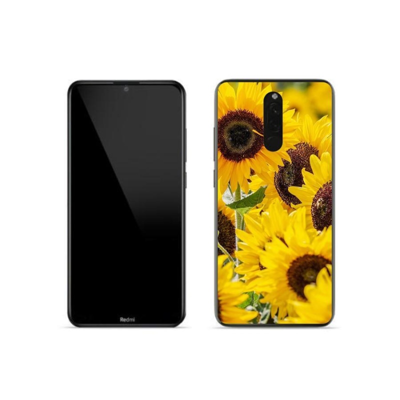 Gélový kryt mmCase na mobil Xiaomi Redmi 8 - slnečnica