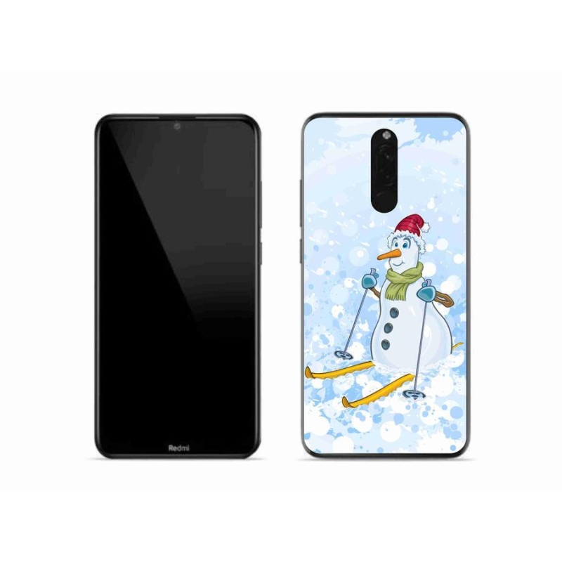 Gélový kryt mmCase na mobil Xiaomi Redmi 8 - snehuliak