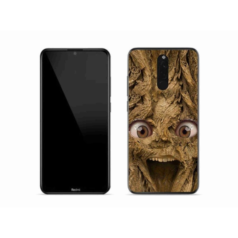 Gélový kryt mmCase na mobil Xiaomi Redmi 8 - veselý strom s očami