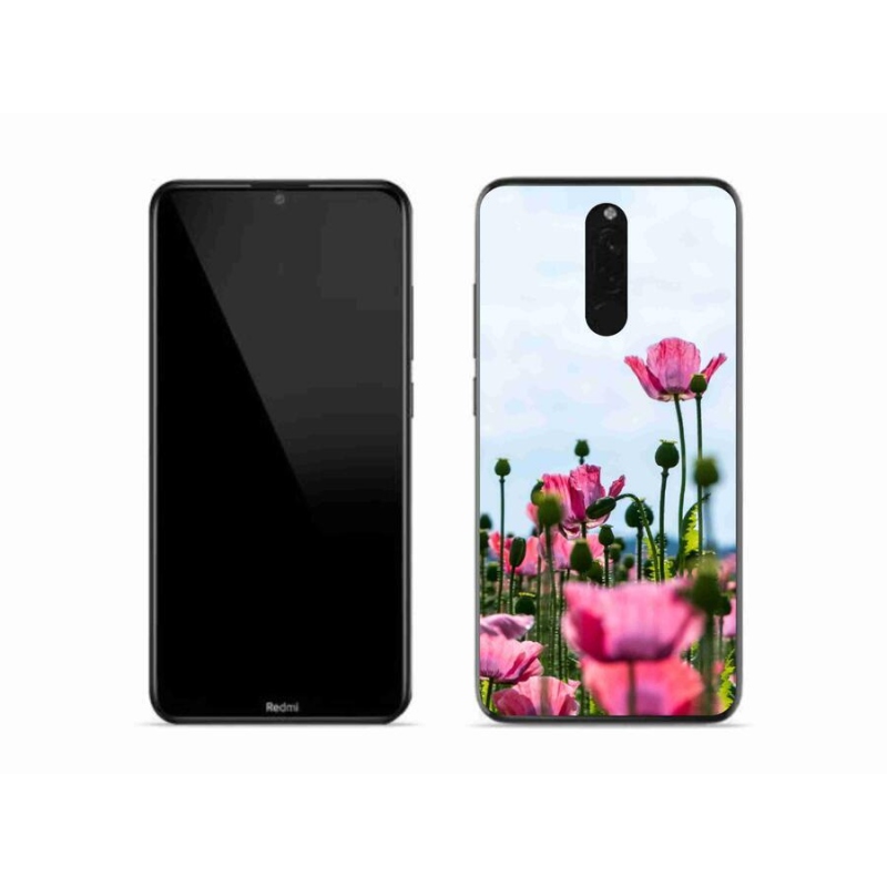 Gélový kryt mmCase na mobil Xiaomi Redmi 8 - vlčí mak