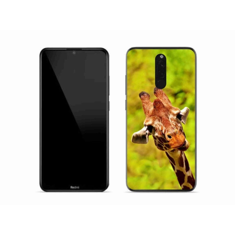Gélový kryt mmCase na mobil Xiaomi Redmi 8 - žirafa