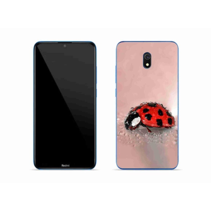 Gélový kryt mmCase na mobil Xiaomi Redmi 8A - lienka