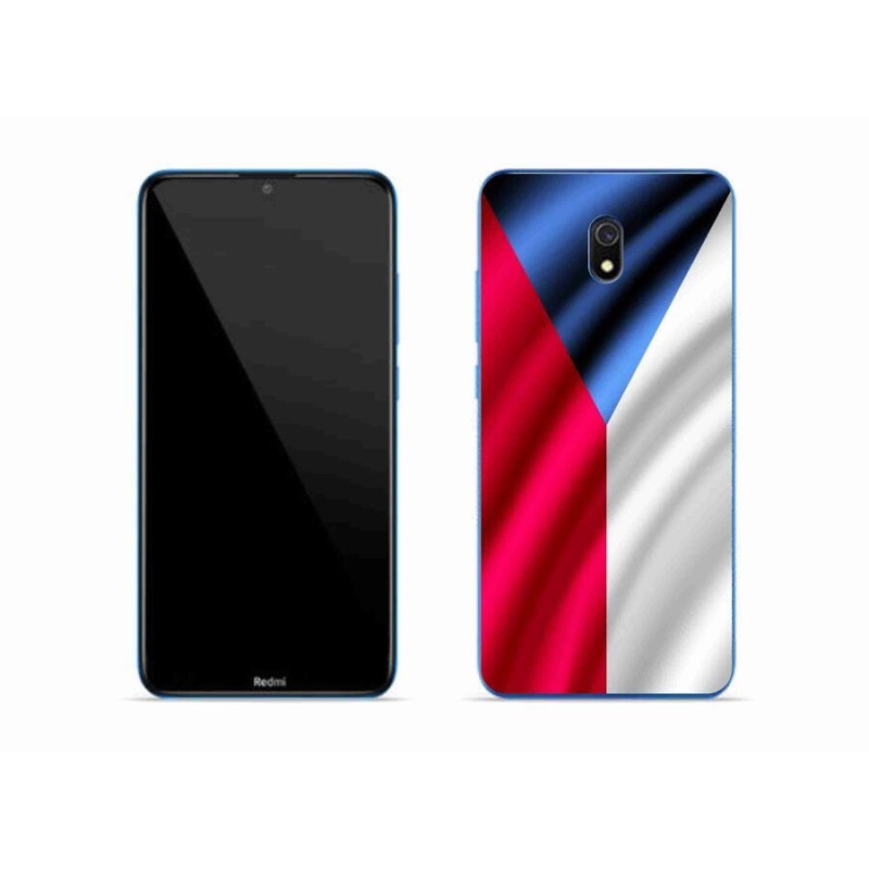 Gélový kryt mmCase na mobil Xiaomi Redmi 8A - česká vlajka