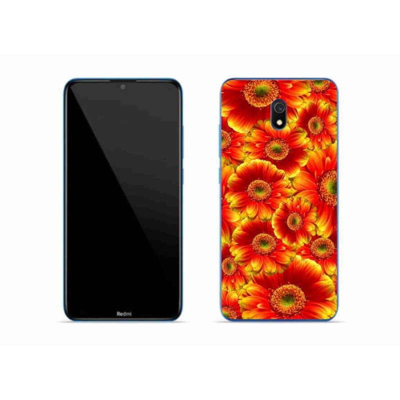 Gélový kryt mmCase na mobil Xiaomi Redmi 8A - gerbera 1