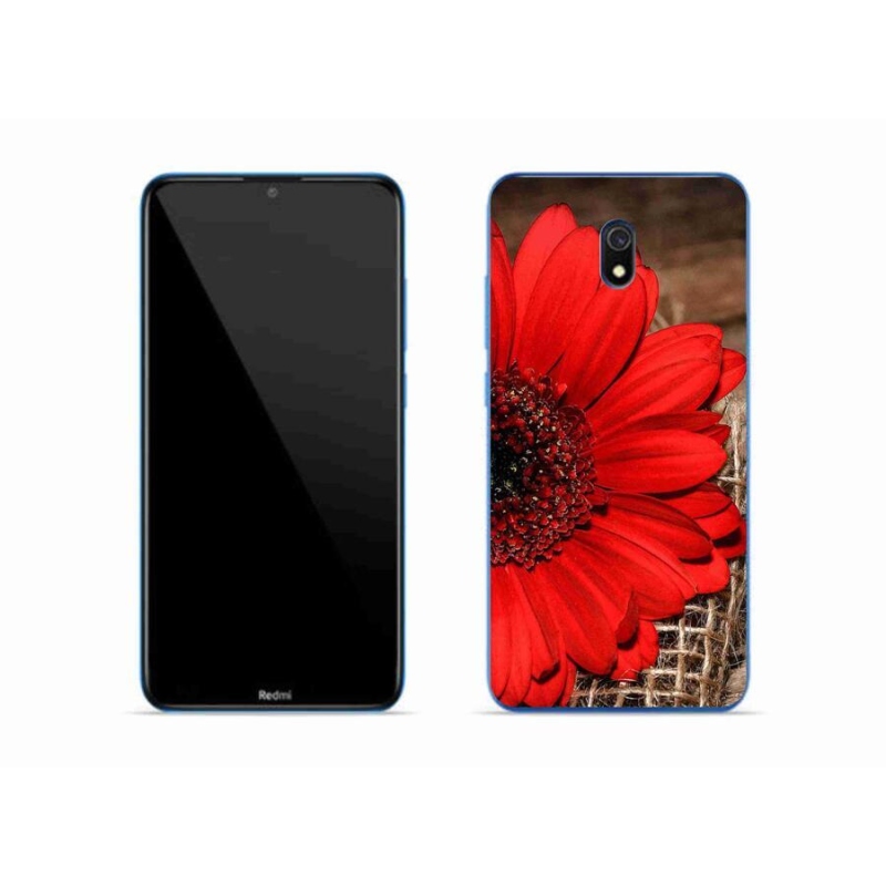 Gélový kryt mmCase na mobil Xiaomi Redmi 8A - gerbera