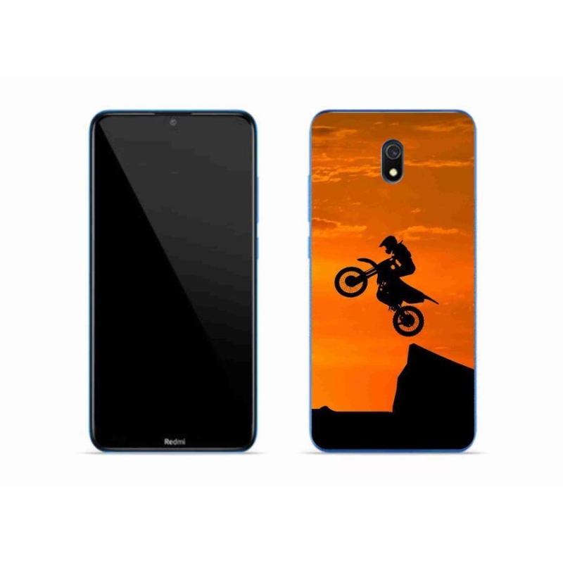 Gélový kryt mmCase na mobil Xiaomi Redmi 8A - motocross