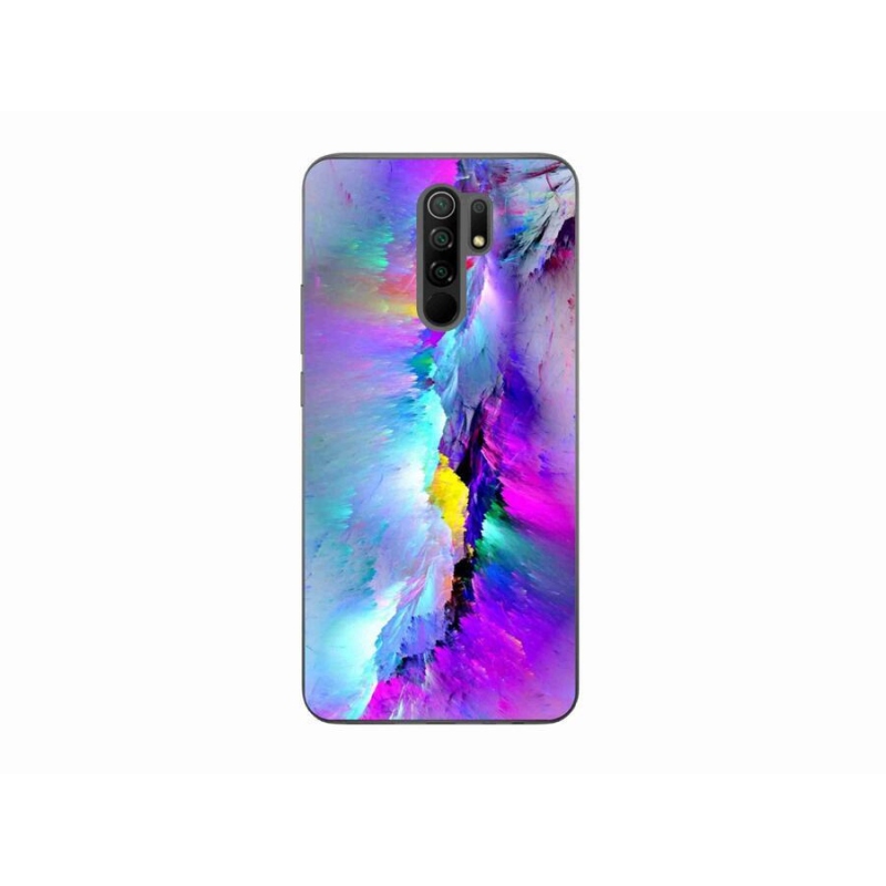 Gélový kryt mmCase na mobil Xiaomi Redmi 9 - abstrakt