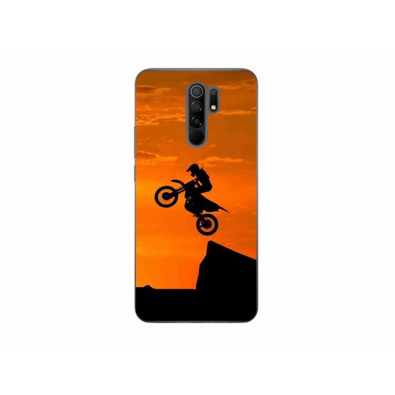 Gélový kryt mmCase na mobil Xiaomi Redmi 9 - motocross