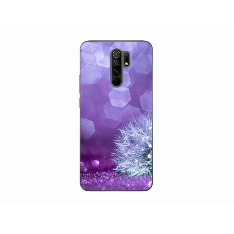 Gélový kryt mmCase na mobil Xiaomi Redmi 9 - odkvitnuté púpava 2