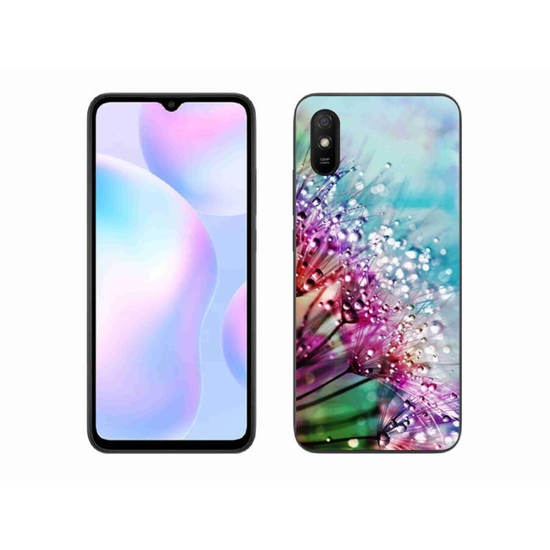 Gélový kryt mmCase na mobil Xiaomi Redmi 9A - farebné kvety