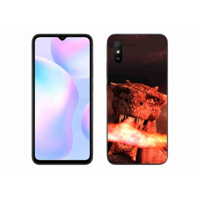 Gélový kryt mmCase na mobil Xiaomi Redmi 9A - drak