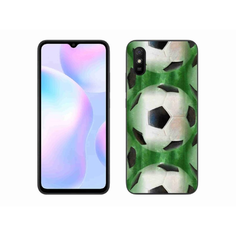 Gélový kryt mmCase na mobil Xiaomi Redmi 9A - futbalová lopta