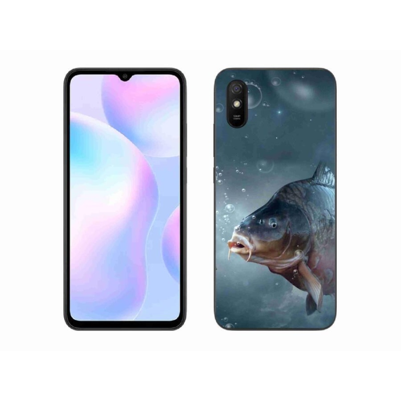 Gélový kryt mmCase na mobil Xiaomi Redmi 9A - kapor a bublinky