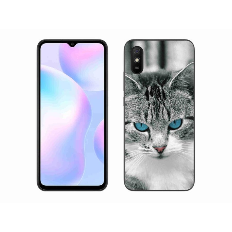 Gélový kryt mmCase na mobil Xiaomi Redmi 9A - mačacie pohľad 1