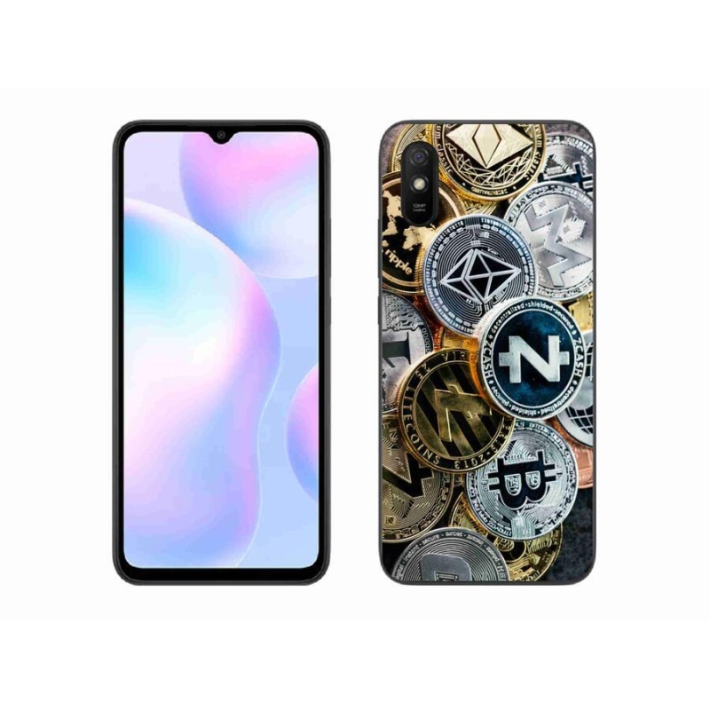 Gélový kryt mmCase na mobil Xiaomi Redmi 9A - kryptomena