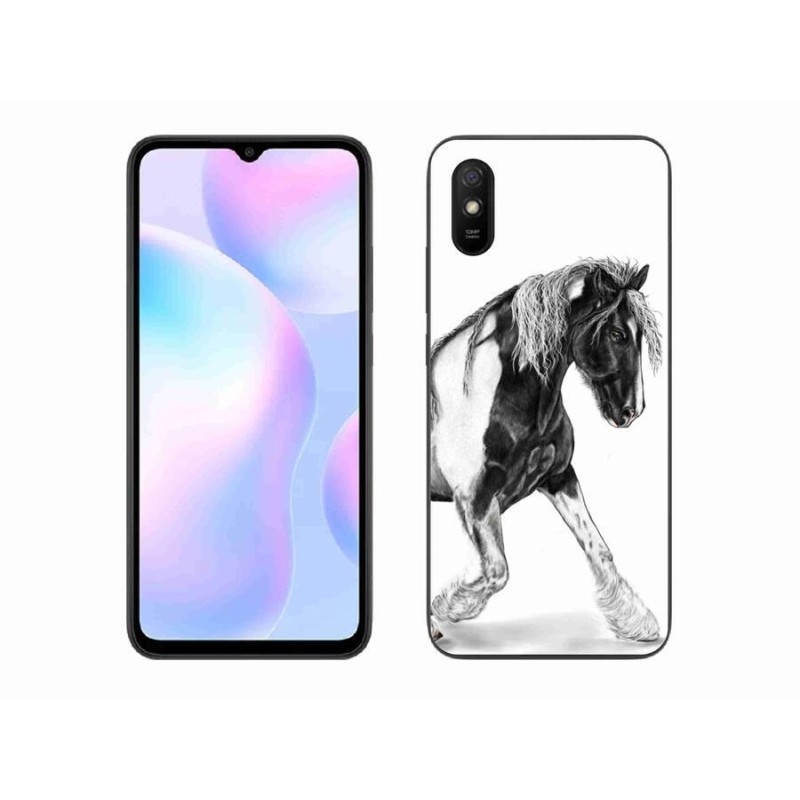 Gélový kryt mmCase na mobil Xiaomi Redmi 9A - kôň