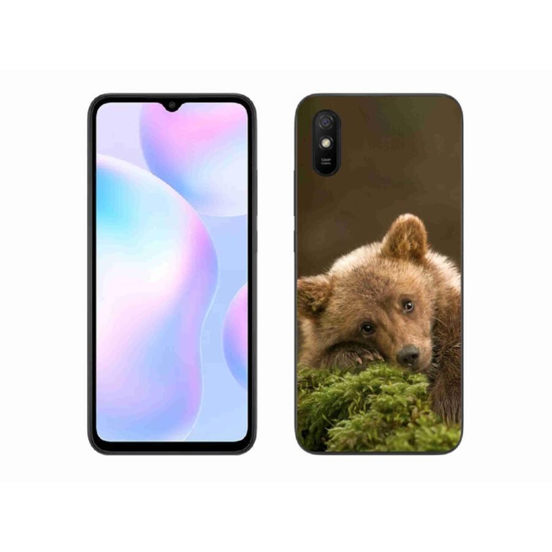 Gélový kryt mmCase na mobil Xiaomi Redmi 9A - medveď