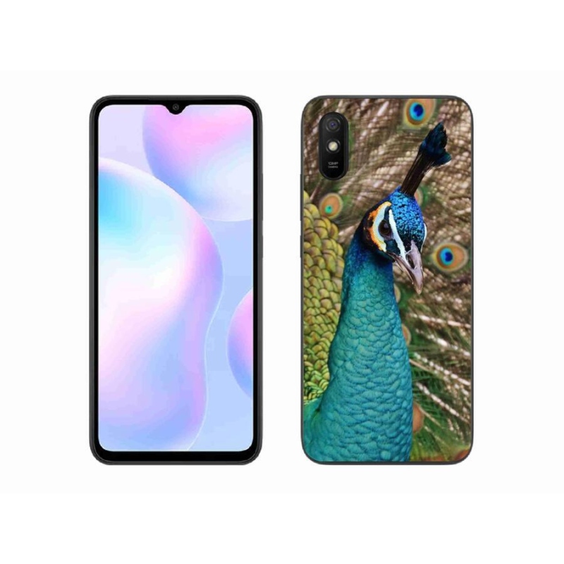 Gélový kryt mmCase na mobil Xiaomi Redmi 9A - páv