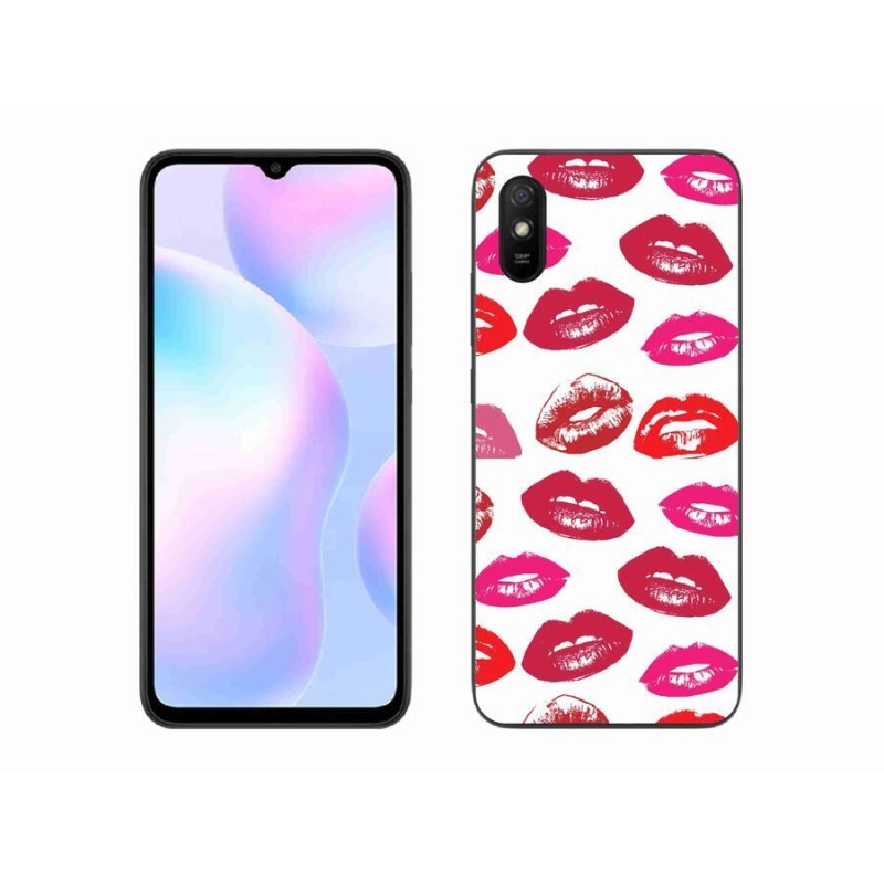 Gélový kryt mmCase na mobil Xiaomi Redmi 9A - pery