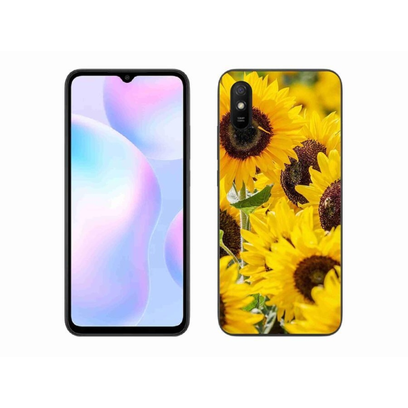 Gélový kryt mmCase na mobil Xiaomi Redmi 9A - slnečnica