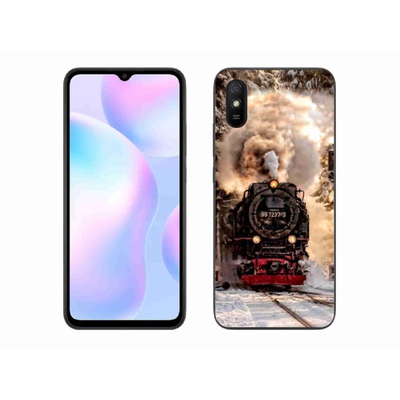 Gélový kryt mmCase na mobil Xiaomi Redmi 9A - vlak