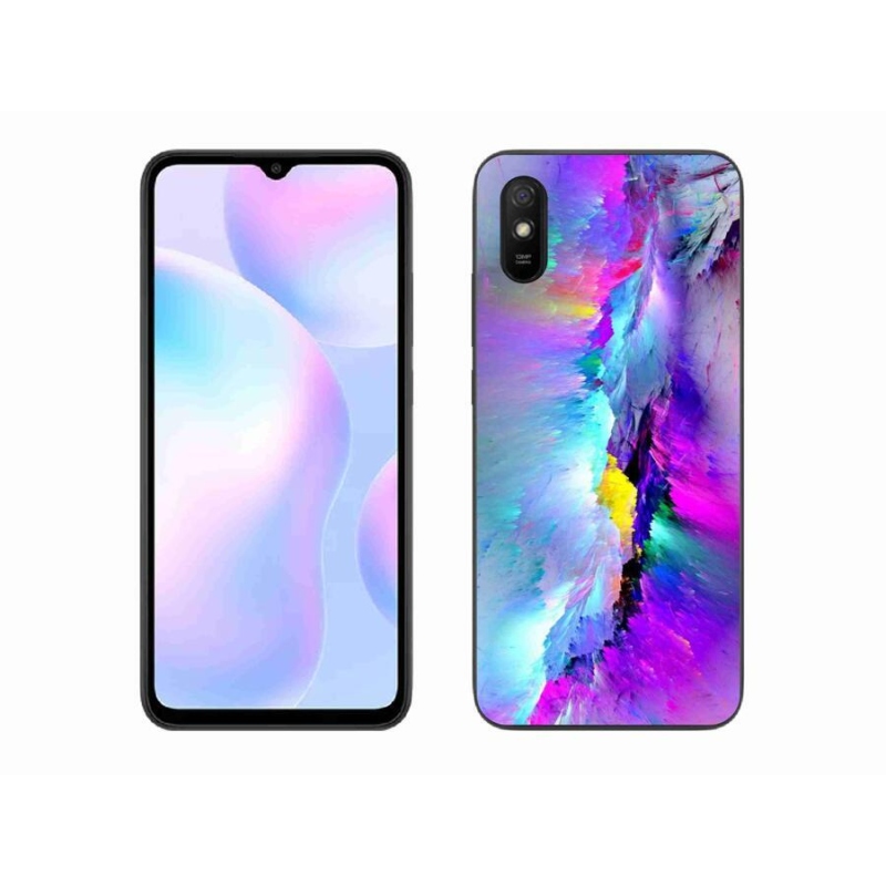 Gélový kryt mmCase na mobil Xiaomi Redmi 9AT - abstrakt