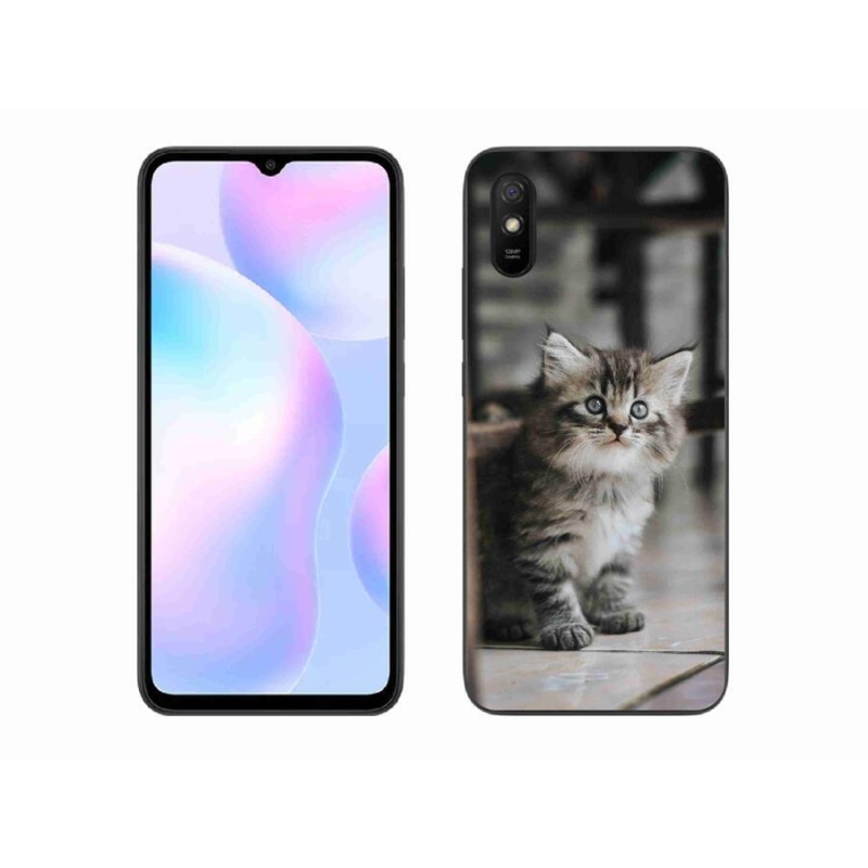 Gélový kryt mmCase na mobil Xiaomi Redmi 9AT - mačiatko