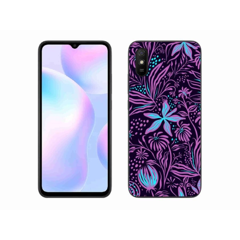 Gélový kryt mmCase na mobil Xiaomi Redmi 9AT - kvety 2