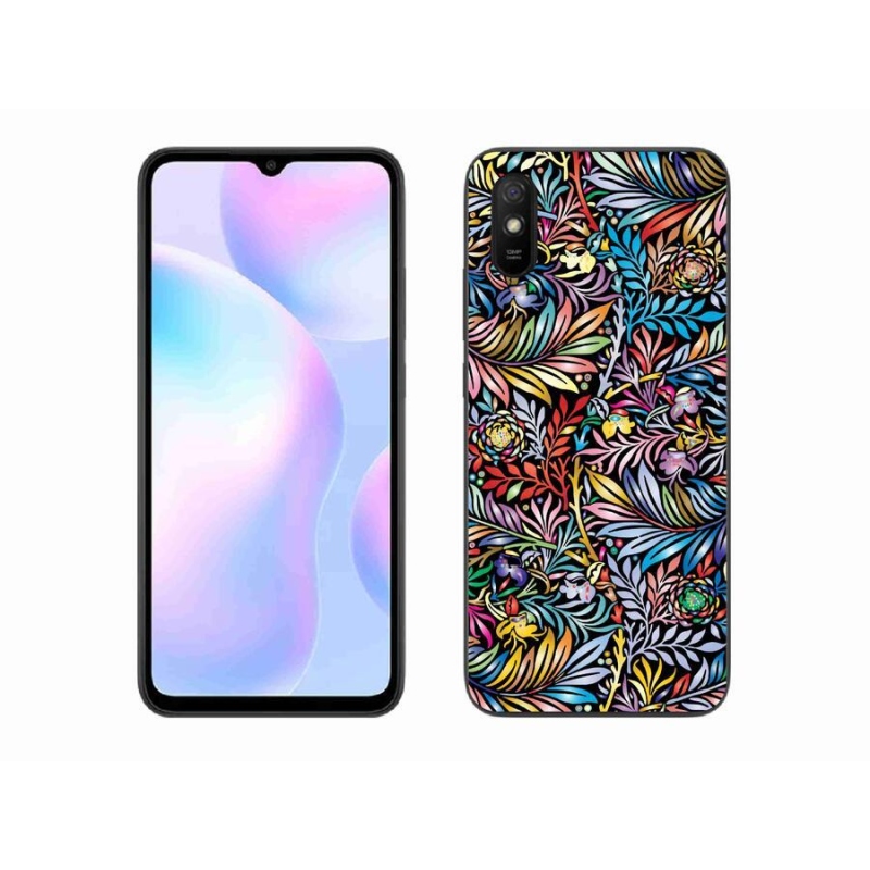 Gélový kryt mmCase na mobil Xiaomi Redmi 9AT - kvety 5