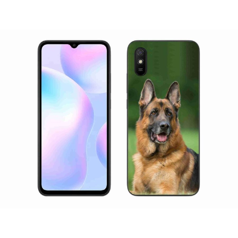 Gélový kryt mmCase na mobil Xiaomi Redmi 9AT - nemecký ovčiak