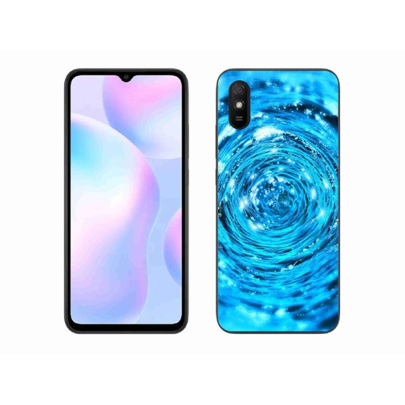 Gélový kryt mmCase na mobil Xiaomi Redmi 9AT - vodný vír