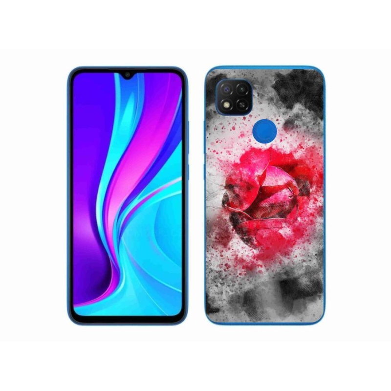 Gélový kryt mmCase na mobil Xiaomi Redmi 9C - abstrakt 9