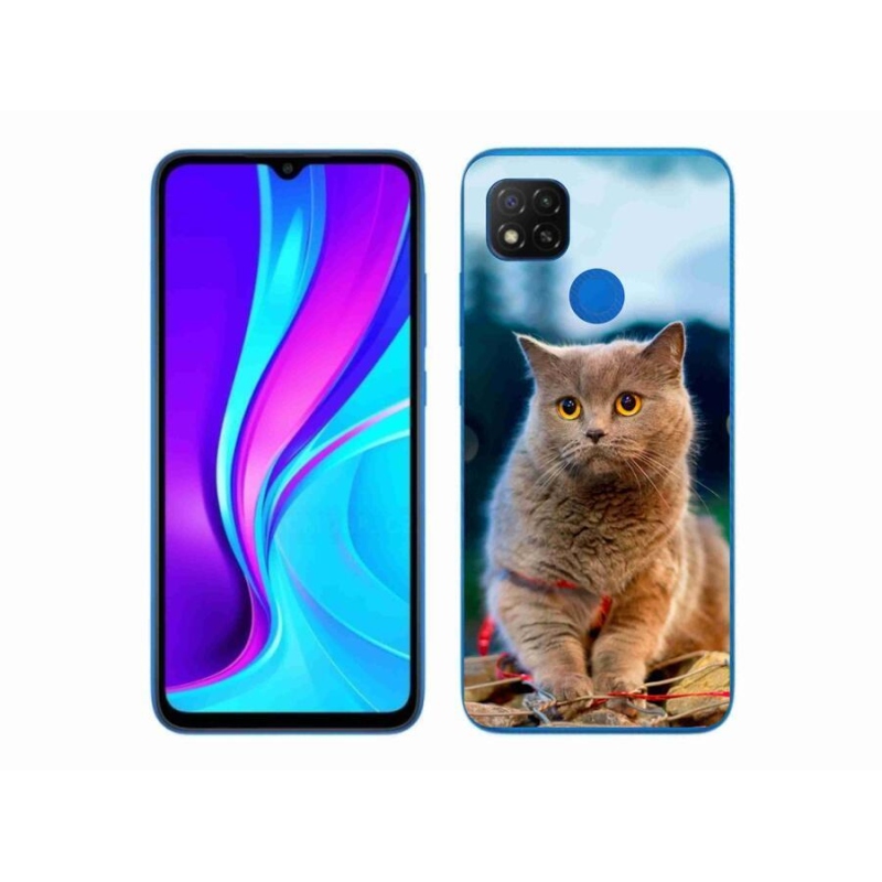 Gélový kryt mmCase na mobil Xiaomi Redmi 9C - britská modrá 2