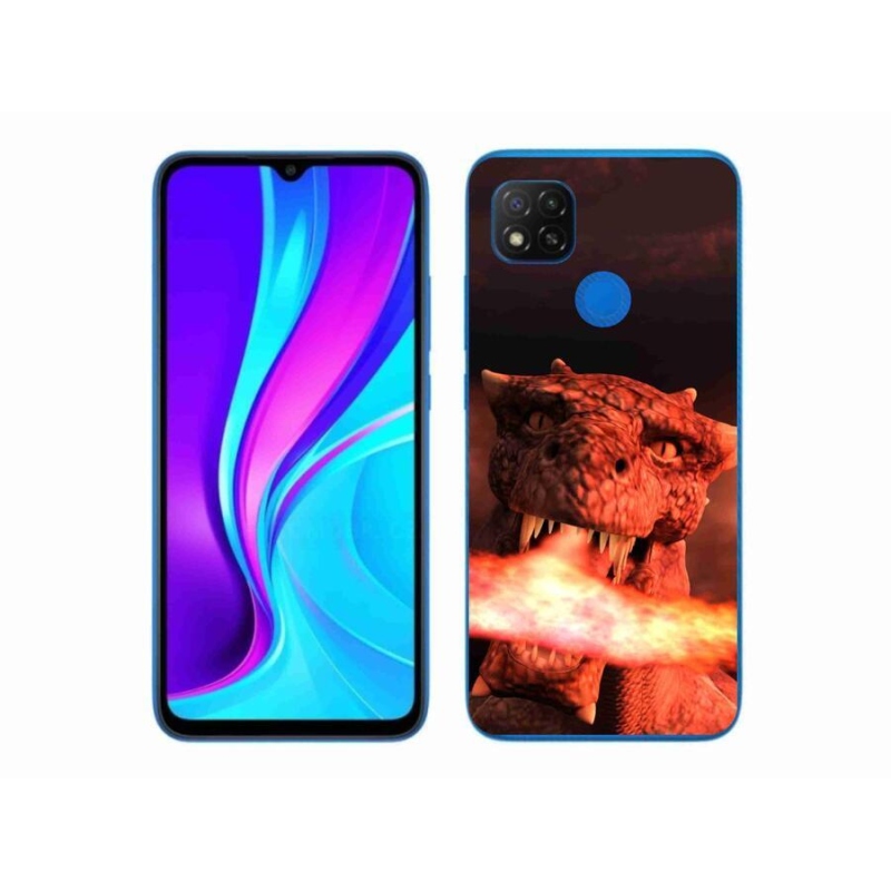 Gélový kryt mmCase na mobil Xiaomi Redmi 9C - drak