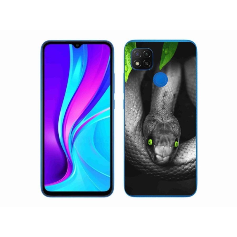 Gélový kryt mmCase na mobil Xiaomi Redmi 9C - had