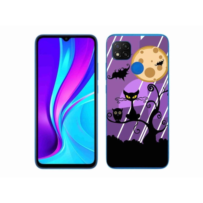 Gélový kryt mmCase na mobil Xiaomi Redmi 9C - halloween