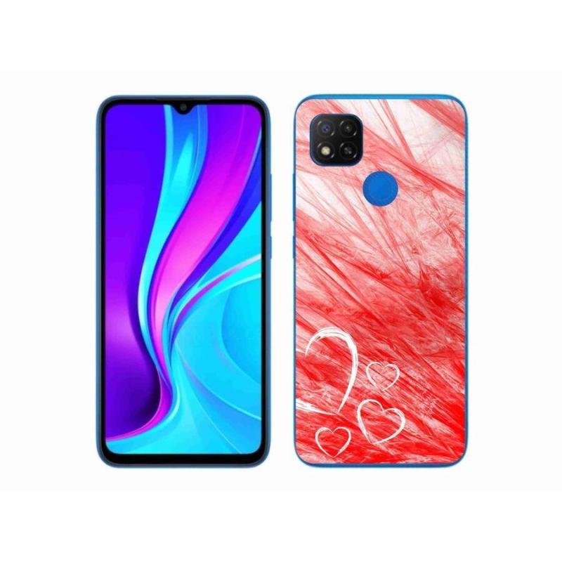 Gélový kryt mmCase na mobil Xiaomi Redmi 9C - heart