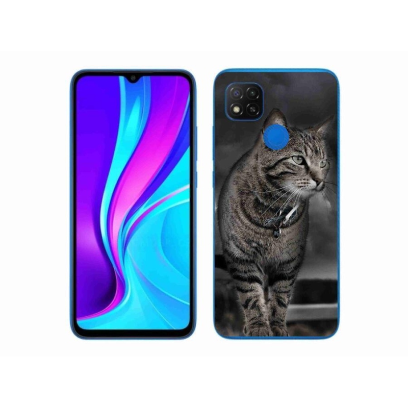 Gélový kryt mmCase na mobil Xiaomi Redmi 9C - mačka