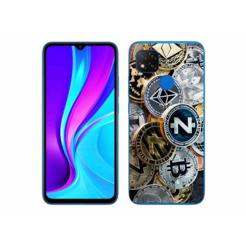 Gélový kryt mmCase na mobil Xiaomi Redmi 9C - kryptomena