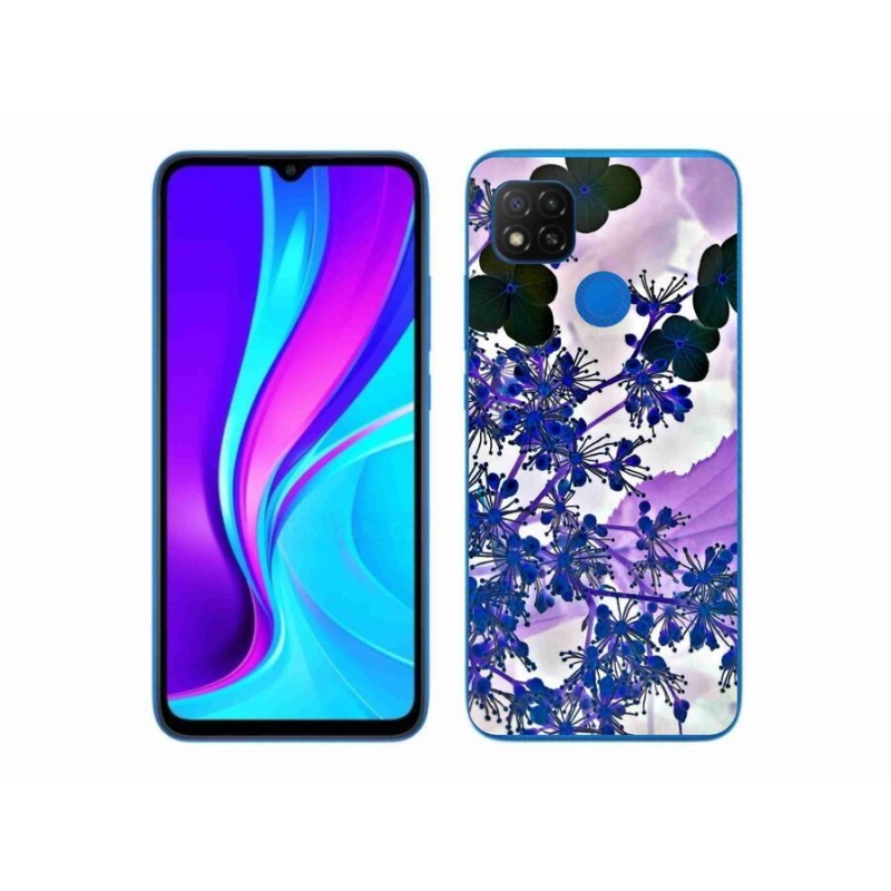 Gélový kryt mmCase na mobil Xiaomi Redmi 9C - kvet hortenzie