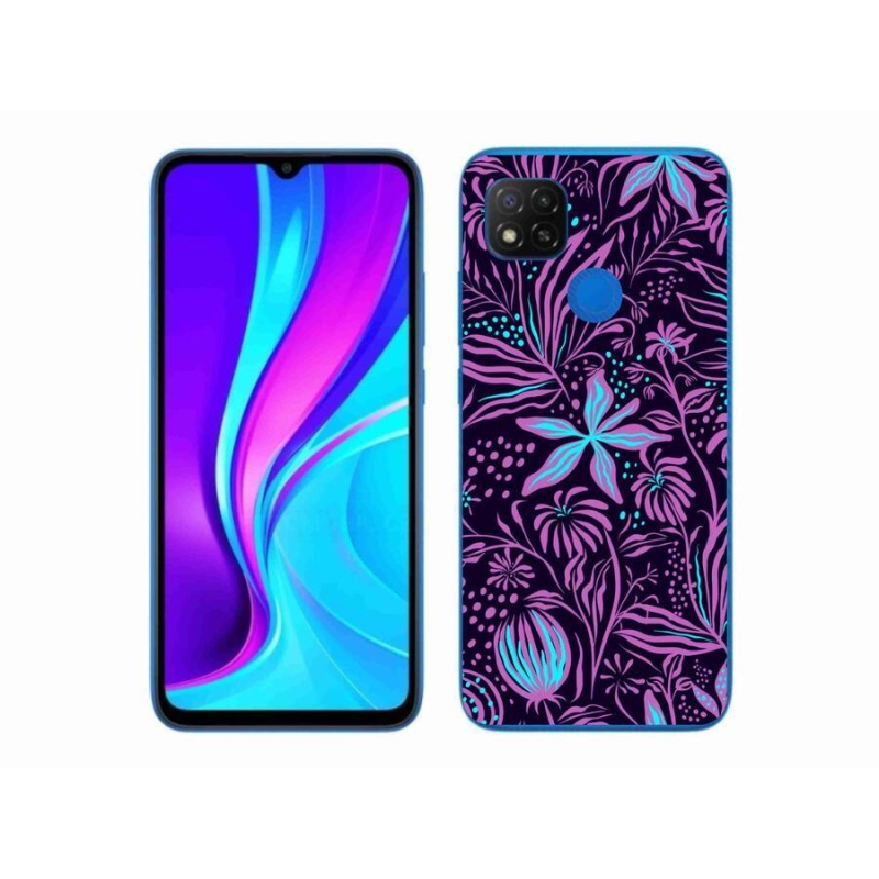 Gélový kryt mmCase na mobil Xiaomi Redmi 9C - kvety 2