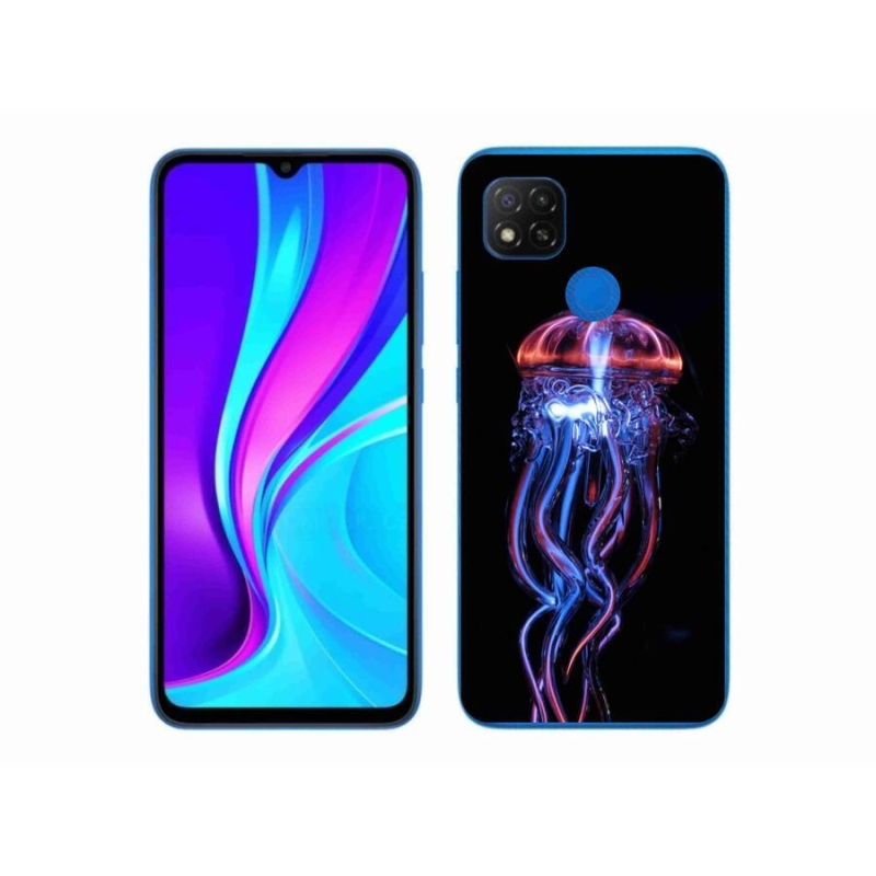 Gélový kryt mmCase na mobil Xiaomi Redmi 9C - medúza