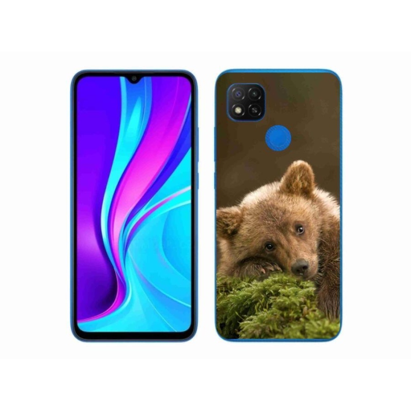 Gélový kryt mmCase na mobil Xiaomi Redmi 9C - medveď