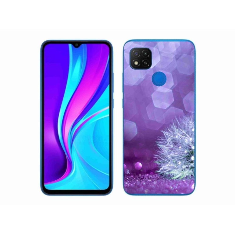 Gélový kryt mmCase na mobil Xiaomi Redmi 9C - odkvitnuté púpava 2